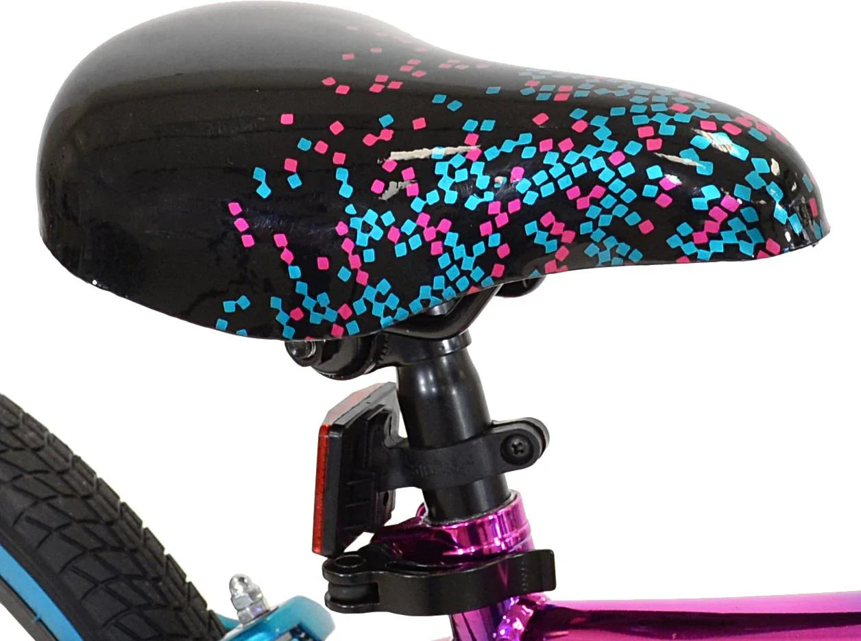Genesis 20 Illusion Girls Bike, Blue/Purple
