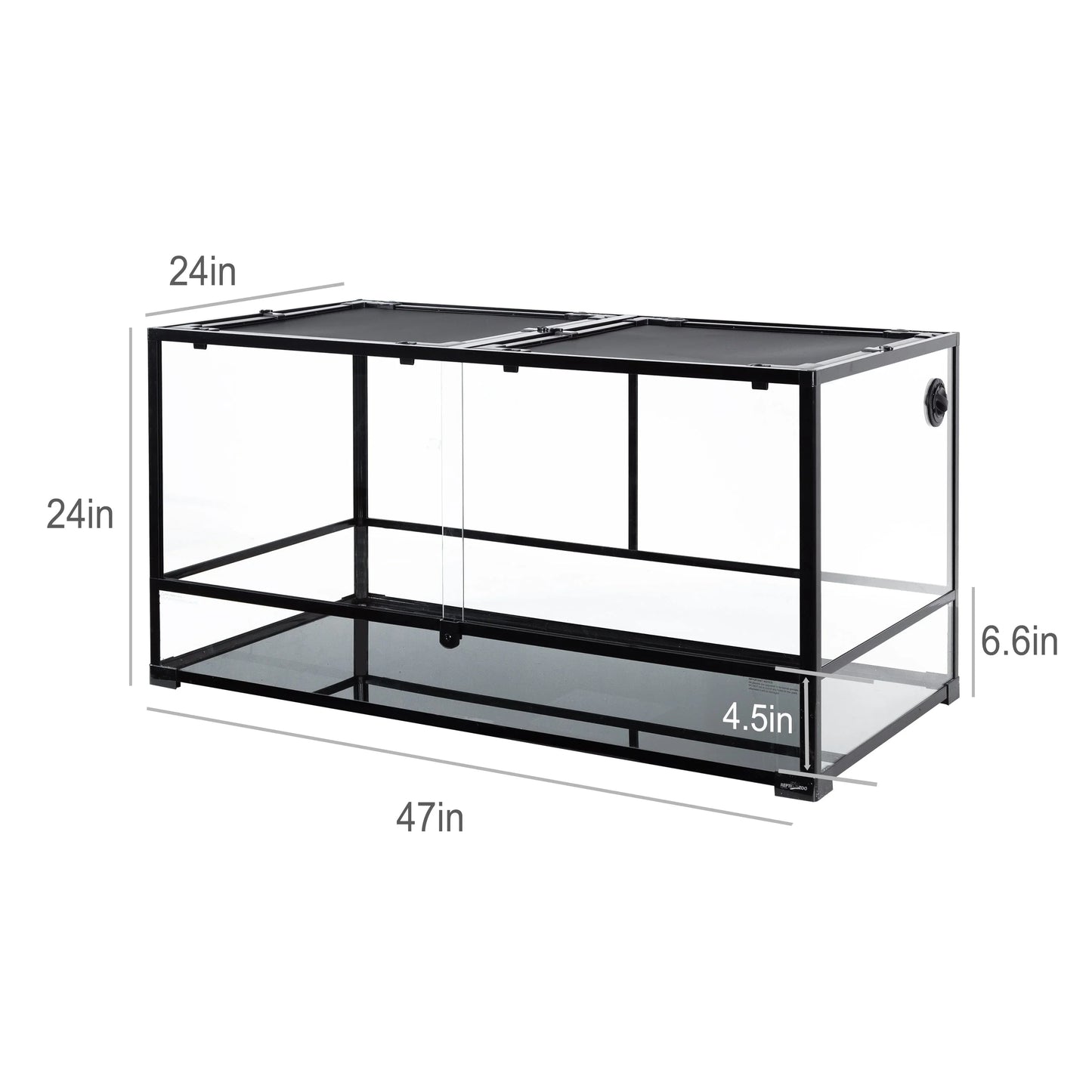 REPTIZOO 120-Gallon Extra Large Reptile Terrarium