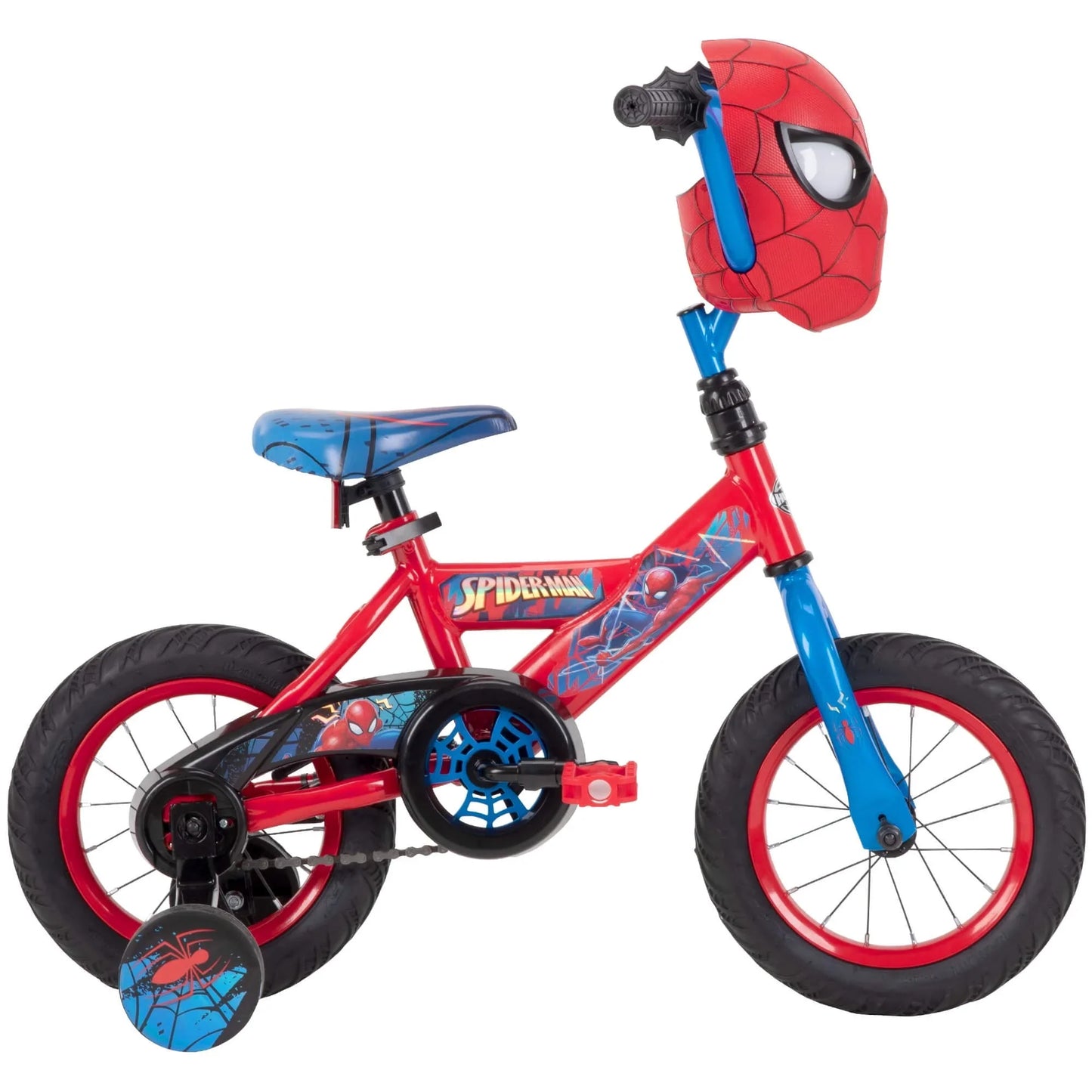 Huffy Marvel Spider-Man 12 children's bicycle with training wheels, steel frame, ages 3-5