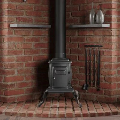 2025 900 square feet EPA-exempt cast iron stove