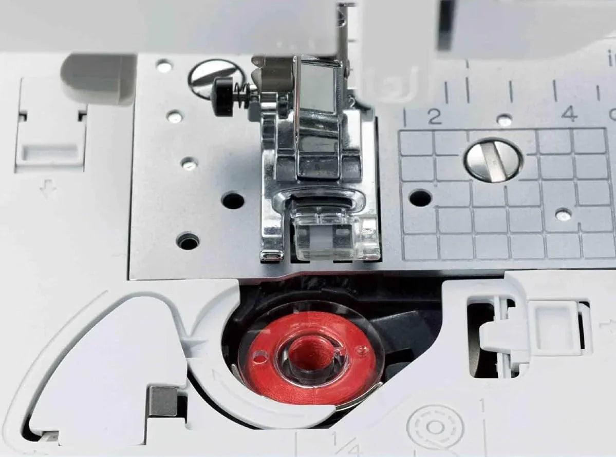 Brother Sewing and Quilting Machine, Computerized, 165 Built-in Stitches, LCD Display, Wide Table, 8 Included Presser Feet, White, 20x12x17
