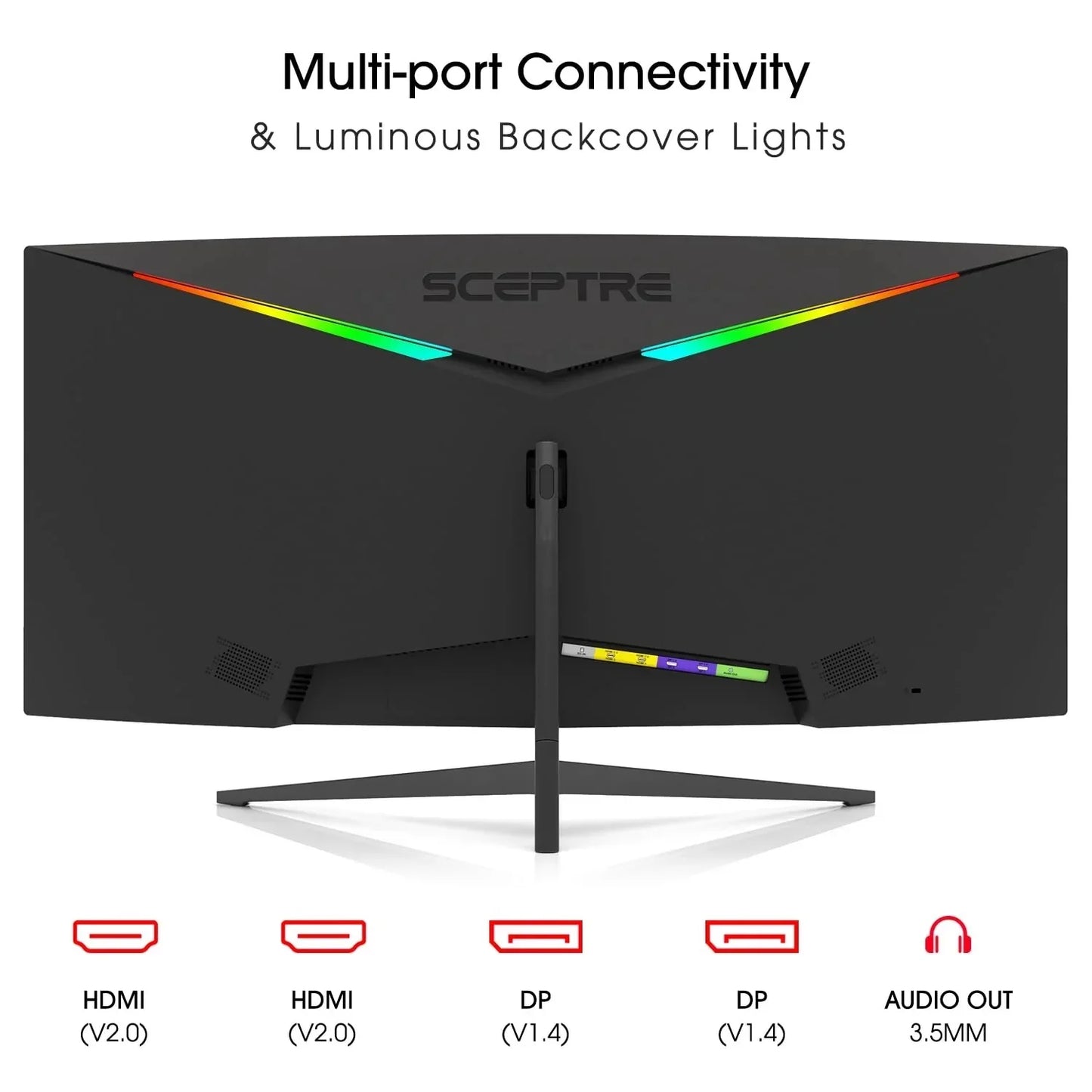 Sceptre 34 Inch 165Hz Curved Ultrawide WQHD Monitor